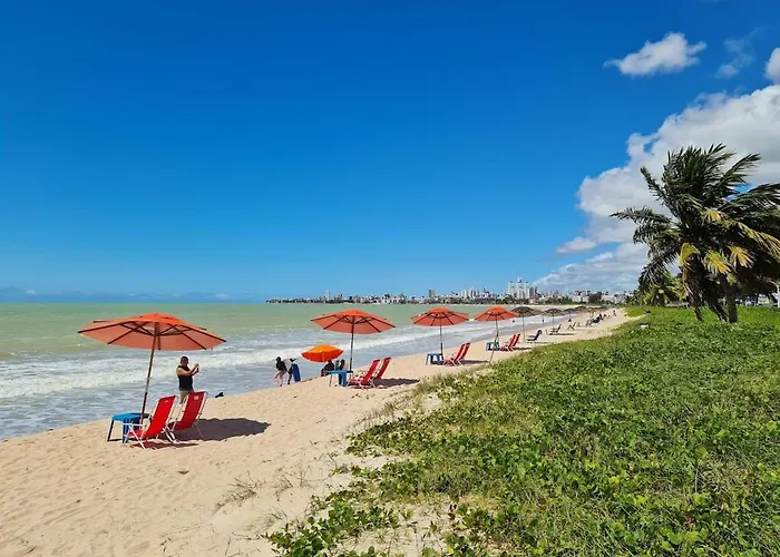 Apto Climatizado A Beira-Mar C/ Piscina-Intermares