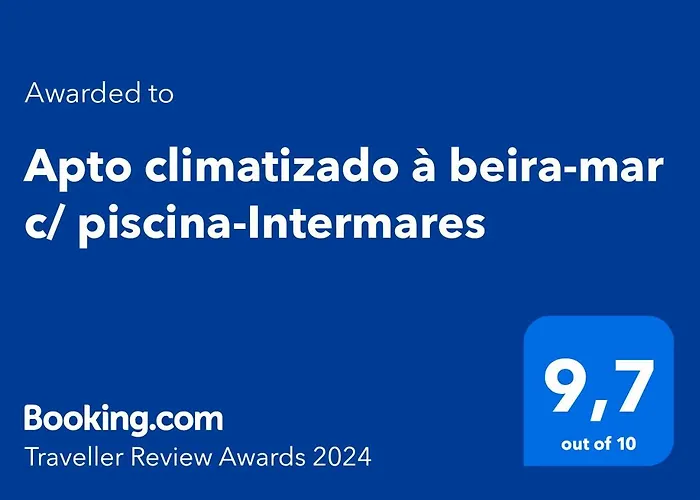 Apto Climatizado A Beira-Mar C/ Piscina-Intermares